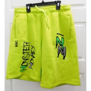 Monkey Money worldwide 100% Authentic Monster Monkey Men Sweat Shorts size M